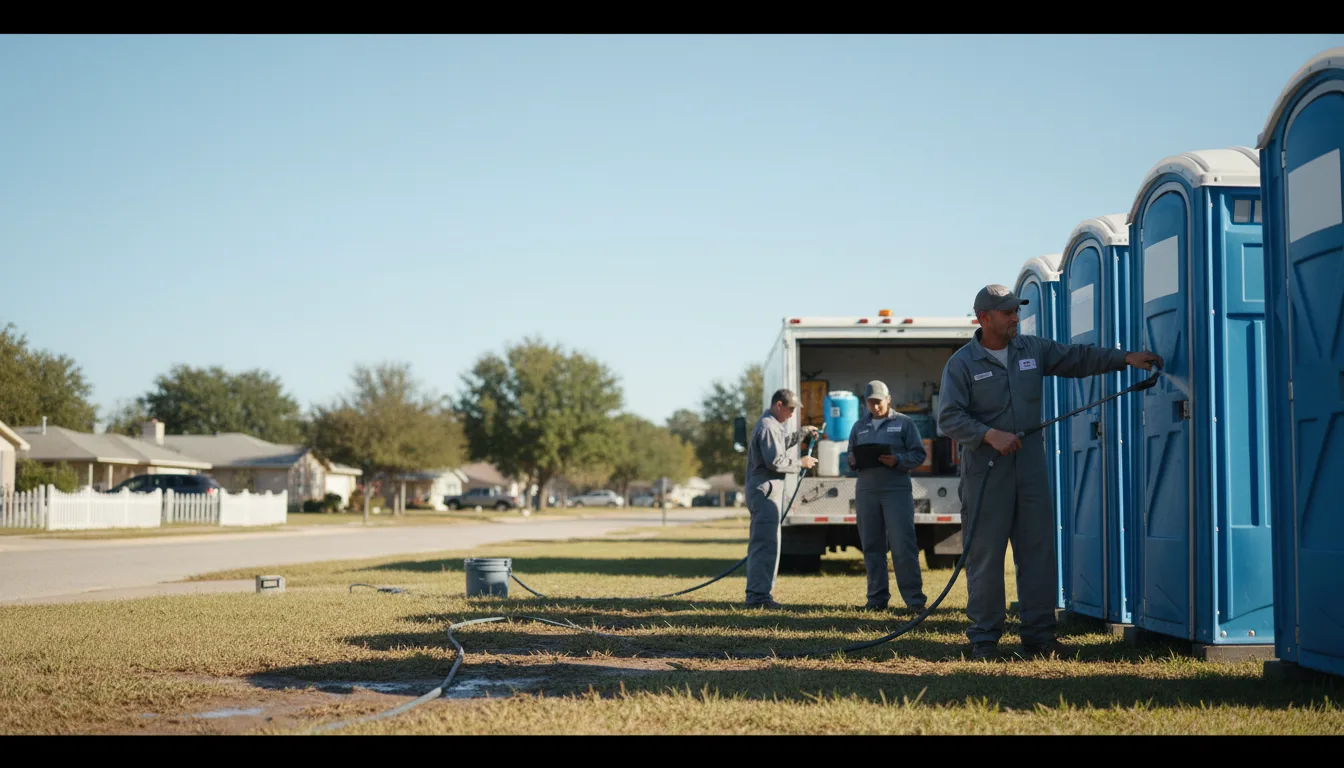 Long-Term Portable Toilet Rental in Tishomingo, MS near me